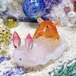 Uo632［メンダコ］宇宙を宿すガラスのウミウシ