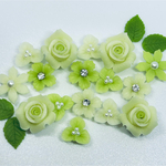 41☆お花達☆パーツ☆樹脂粘土