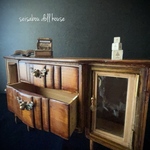 大きめブラウンのサイドボード