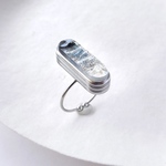 reflection ring【白波】／色箔リング