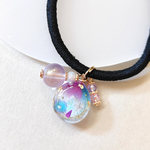  【ヘアゴム】シャリシャリDropあじさい〜2025〜　レジン