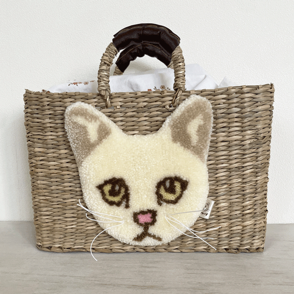 猫 - かごバッグの人気通販 | minne byGMOペパボ 国内最大級の