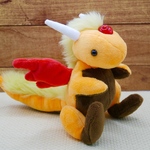 火のドラゴン　灯竜（トモリュー）のぬいぐるみ