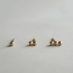 《選べる1粒～3粒》14kgf 極小2mmミニ丸玉ボール シンプルピアス 片耳販売 金属アレ対応 メンズにも 夏アクセ　