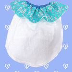 夏物犬服♡サマータンクリバティ花柄水色フレブル服フレンチブルドッグパグ服か