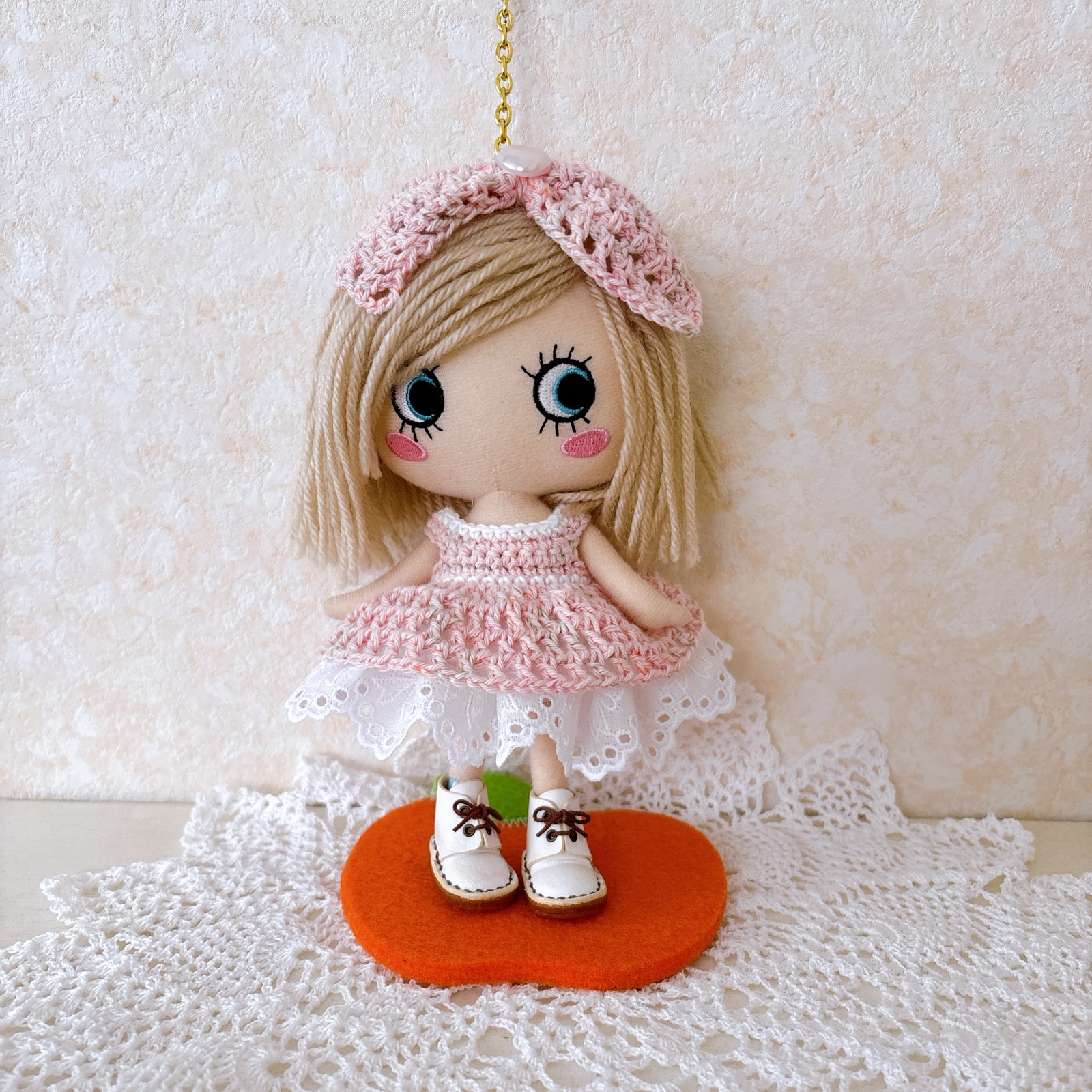 ☆ハンドメイド イルメール マリーちゃんお洋服(ピンクふわふわ)2点