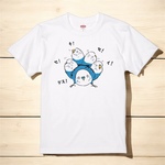 【予約・受注制作】クセの強い自己紹介をするセキセイインコのTシャツ