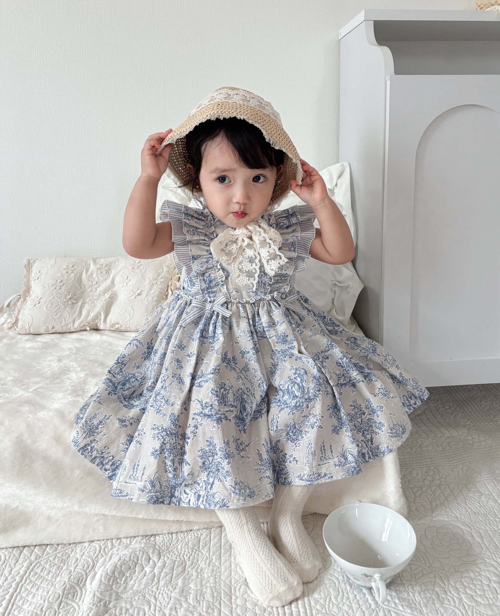 ゆっこ　ハンドメイド前開きスモック4着 ゆっこ ハンドメイド前開きスモック4着 キッズトップス 前開き