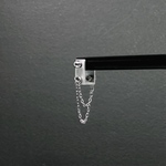 「モジュール＋」  14G / 16G シールド チェーン ピアス