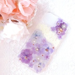 全機種対応♡送料無料♡キラキララメとパープルのスマホケース♡Xperia GALAXY iPhone AQUOS 