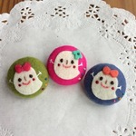 ☆レッツハロウィン☆お得なまとめ売り くるみボタンおばけちゃん3人娘。