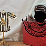 オビツ11サイズ　ロングシャツ【黄バラ】