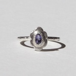SV Iolite flower ring 