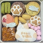 【ねこのクッキー缶】お急ぎ便対象