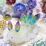 Uo638［クォーツ］宇宙を宿すガラスのウミウシ