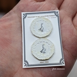 【感謝sale!!現品1点】ミニチュアフード　アヒルのお皿セット♪  