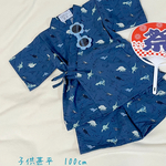 【即発送可能】こども甚平90cm 100cmハンドメイド