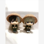 受注生産 ぬい用 麦わら帽子 カンカン帽