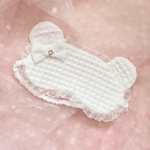 くまみみアイマスク＊秘密のパジャマパーティ＊星くまぴったりサイズ