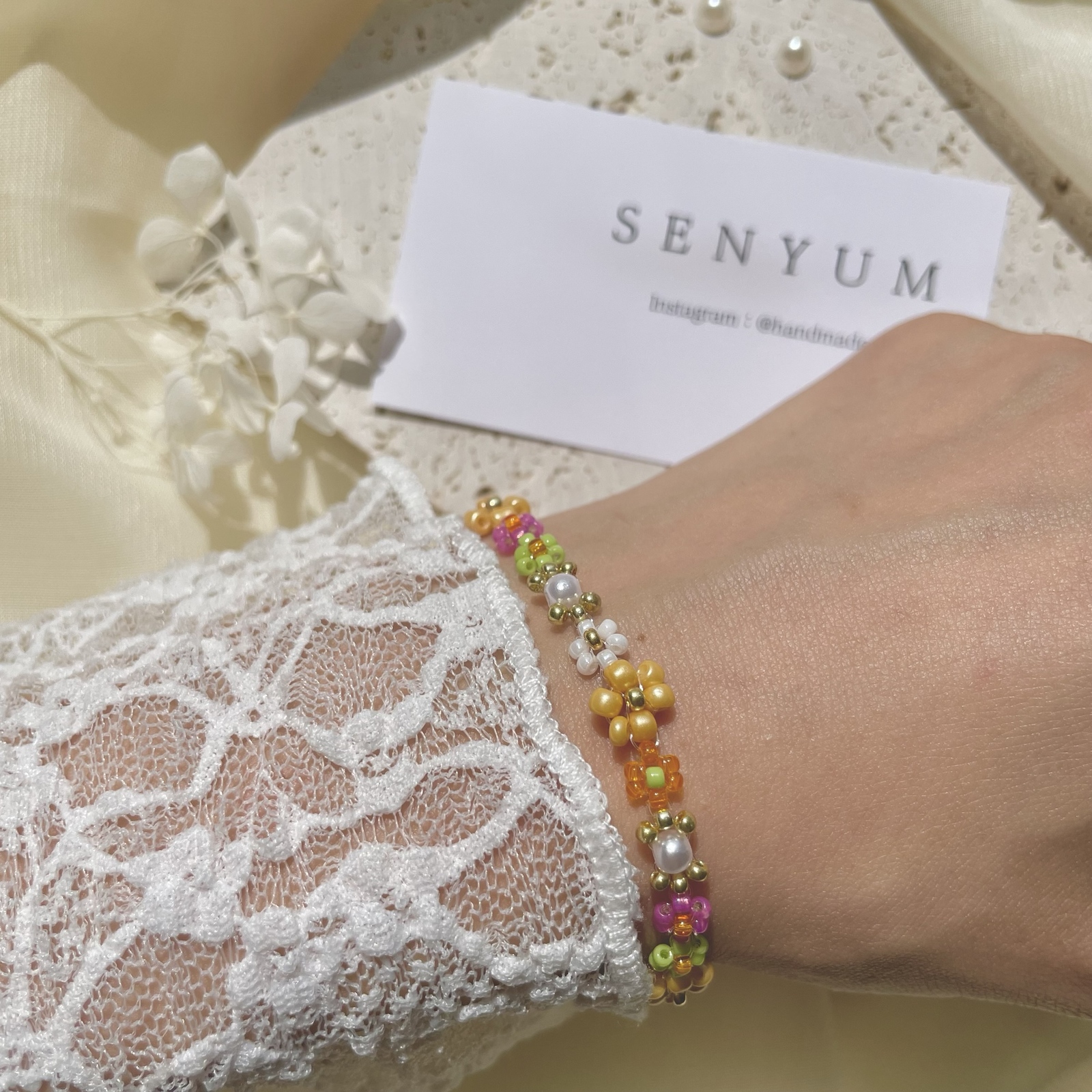 【AMYO】バゲット ビーズ リング セット ビーズアクセサリーキット ビーズ編みリング バイカラーシアー