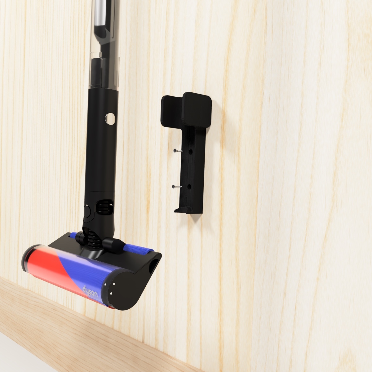 Dyson PencilVac Fluffy用 ウォールマウントホルダー wall mount