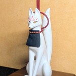 【白狐玉眼　注連縄】　イエローカルセドニー