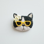 メガネｃａｔ「イエローフラワー」