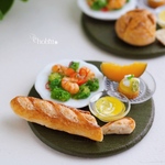 夏のバゲットプレート