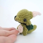 ちびキャラ　ドラゴン　抹茶