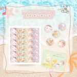 【Summer Whimsy】 ラウンドシートシール