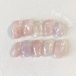Pink candy 🍬 / ネイルチップ　ピンク キャンディー