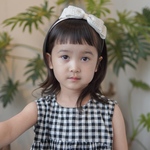 newカチューシャ【tweed  ribbon kachusha】リボンが動く！2way 仕様のカチューシャ　姉妹お揃い可能アイテム  キッズヘアアクセサリー　リボン　ツイード柄　