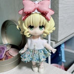 【kidsサイズ】グリーンフラワー全円スカートタイプ