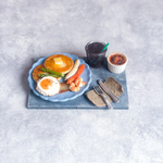 朝からがっつりモーニング💪🏻🥞