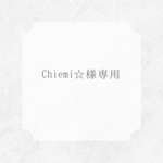 Chiemi☆様専用