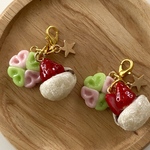 いちご大福　和菓子　いちご　らくがん　大福　フェイクスイーツ　食品サンプル　ミニチュアフード　ミニチュア