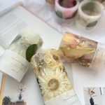 【3本セット💐】ランタン型3本セット　アフターブーケキャンドル　LＬサイズ&Lサイズ&Sサイズ　パラフィン　ウエディング　オーダーキャンドル　ボタニカルキャンドル