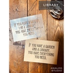 ステンシルシート【LIBRARY】