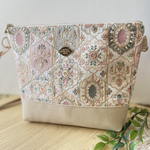 インド刺繍生地のショルダーバッグ