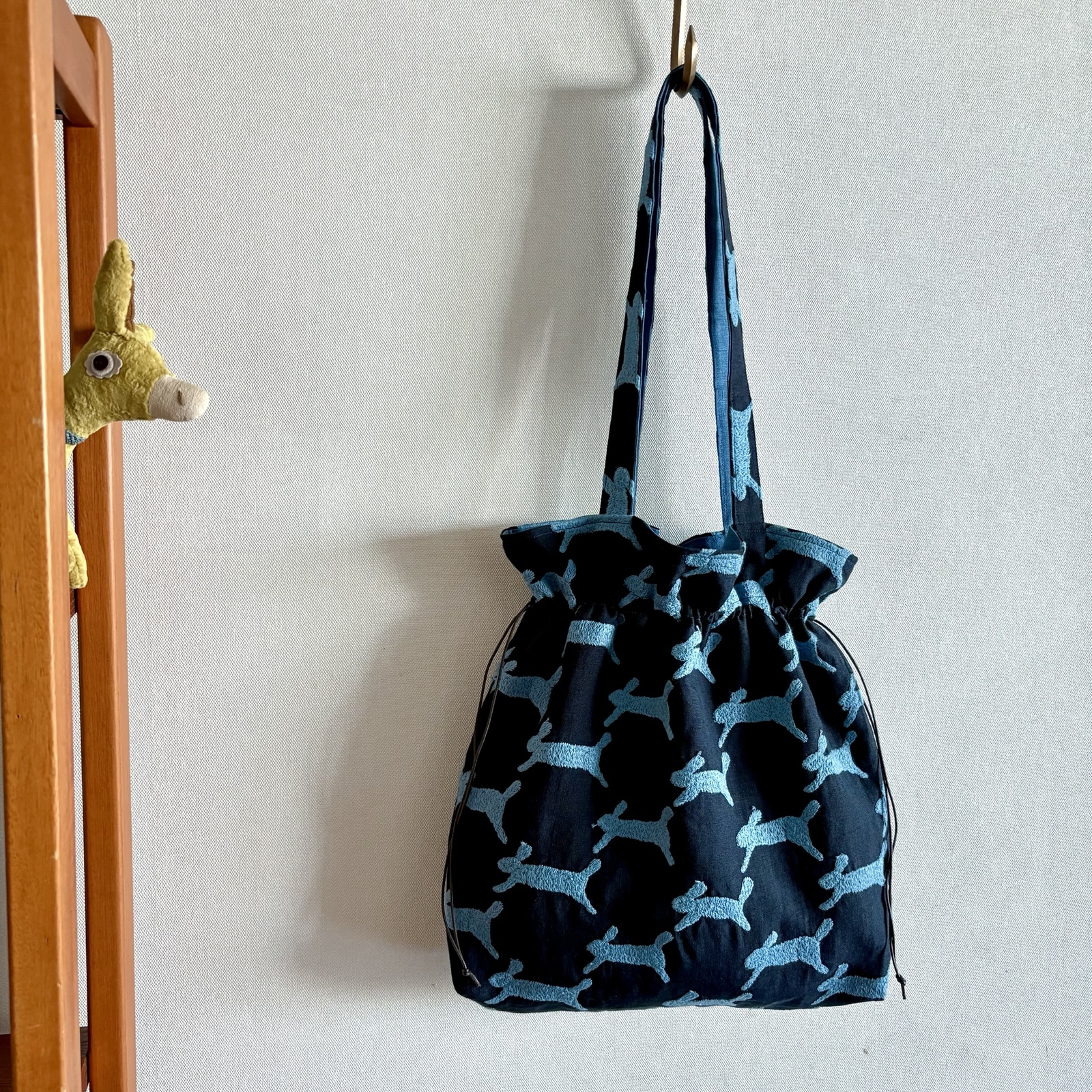 新入荷◇ミナペルホネン◇ハンドメイド◇巾着bag choucho 巾着 - minä perhonen