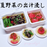夏野菜の出汁浸し