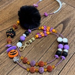 Hallowe'enのビーズリード(ファー付)
