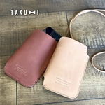 【本革】スマホポシェット◉スマホケース◉携帯ポシェット◉スマホショルダー◉サコッシュ◉名入れ◉プレゼント