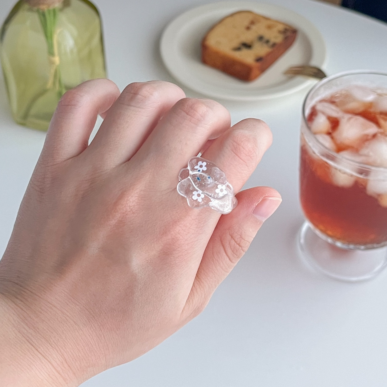 はしるこいぬリング　マーブル　メロンソーダ はしるこいぬリング マーブル メロンソーダ （はしるこいぬ