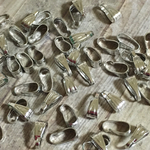 増量！ネックレス 金具 バチカン アイロンシルバー 50個セット