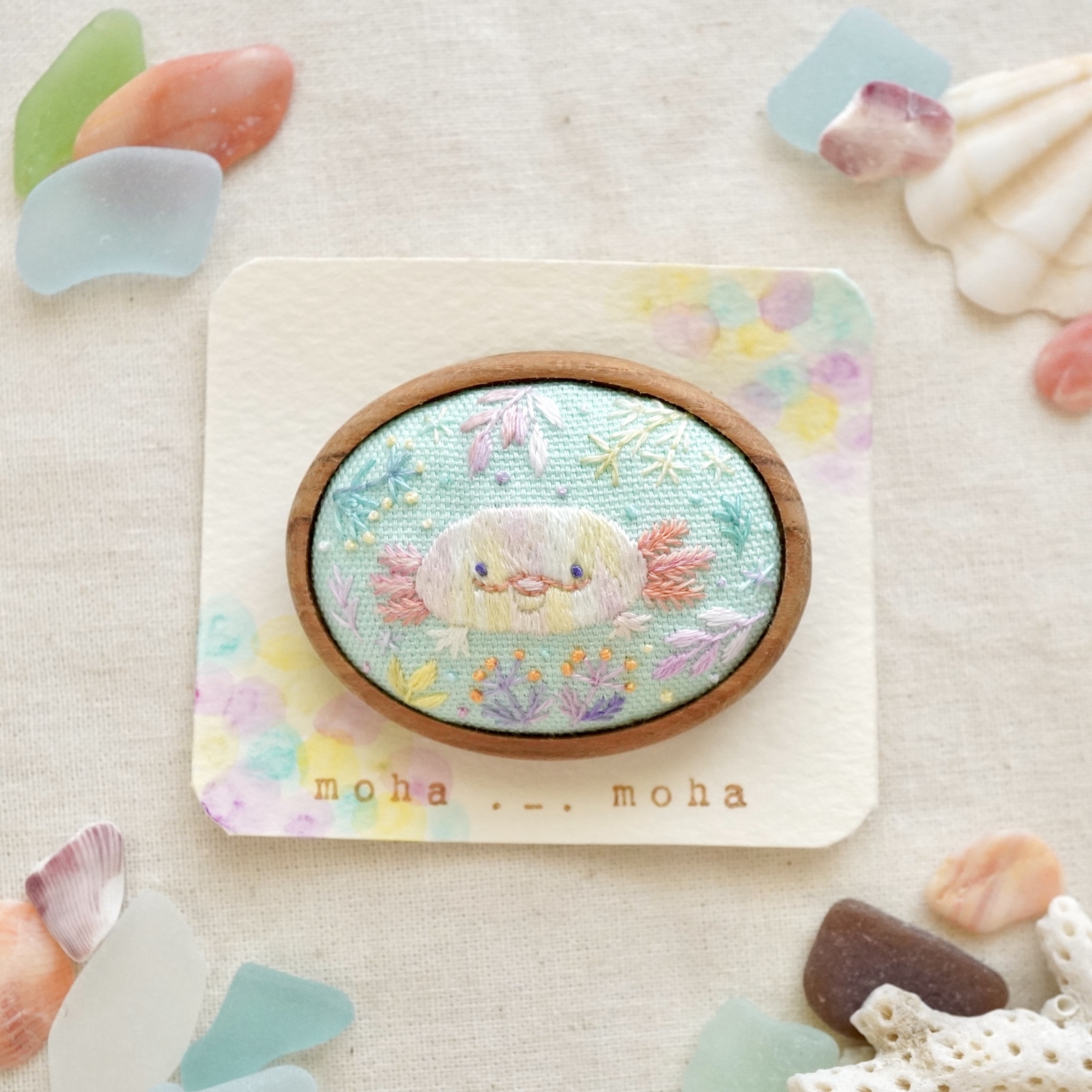//KUKKO//アンティーク風 クマの刺繍ベンチ KUKKO様専用//アンティーク風 クマの刺繍ベンチ