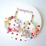 tsubomi hoop ピアス/イヤリング