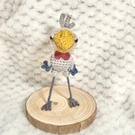 【受注生産】ハシビロコウ　あみぐるみ（大）