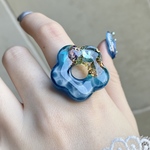 〜宝石の海💎サージカルステンレスリング〜