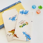 布のポチ袋　２枚入り　恐竜　お盆玉　お年玉